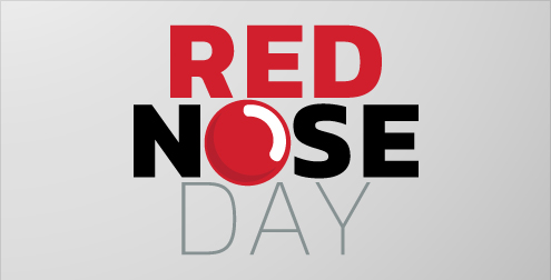 Red Nose Day 글씨가 써진 그림