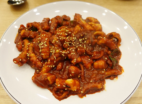 바지락손칼국수 음식 사진2