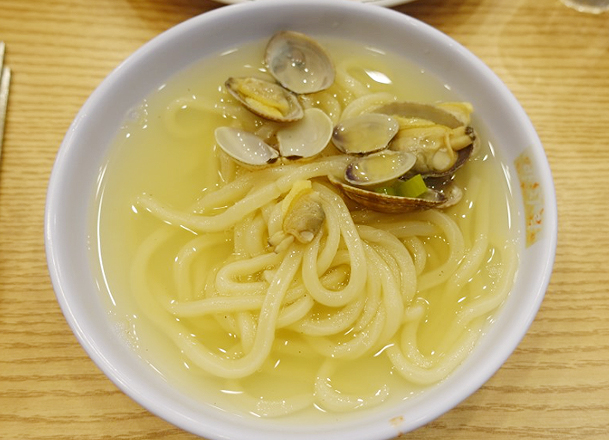 바지락손칼국수 음식 사진5