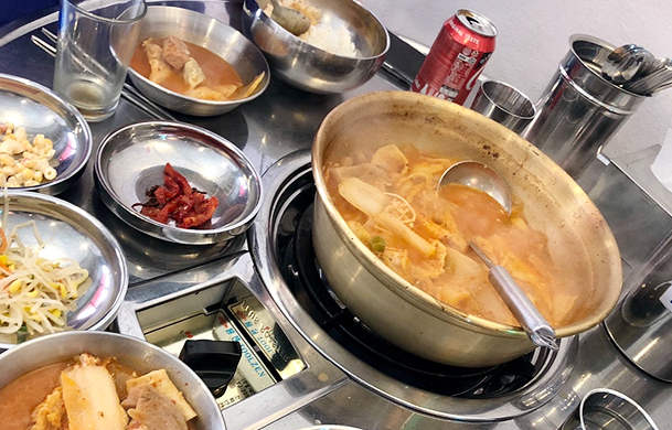 양푼이 김치찌개 음식 사진5