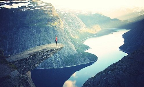 노르웨이 Trolltunga 사진