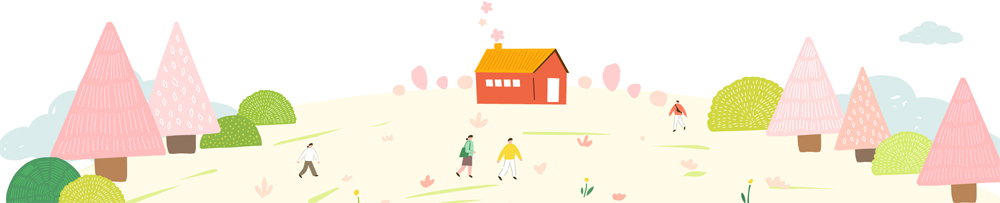 봄배경 그림
