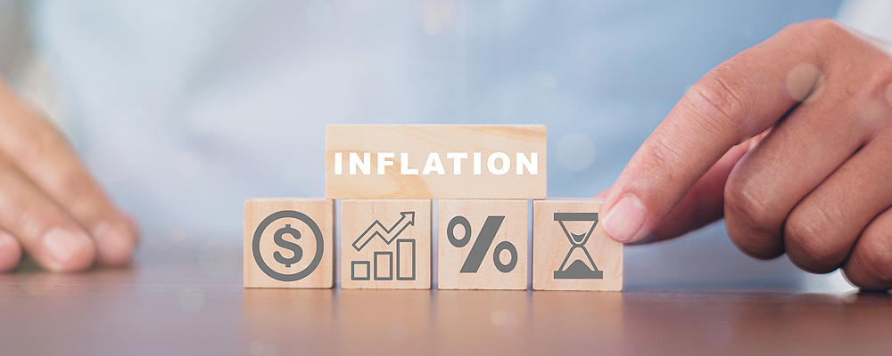 인플레이션을 표현한 사진