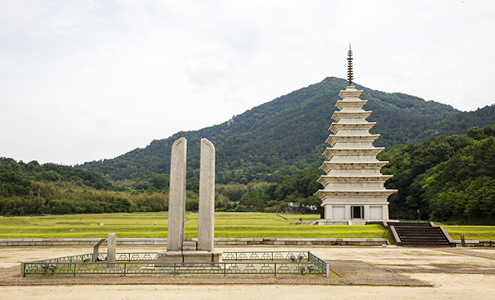 미륵사지 사진(2)