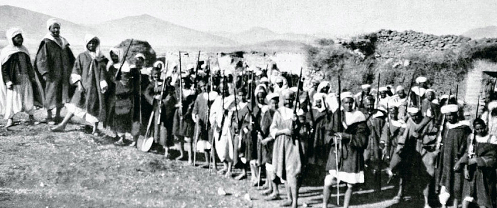 리프 전쟁 당시 리프피아 반군의 모습