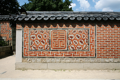 경복궁 꽃담 사진