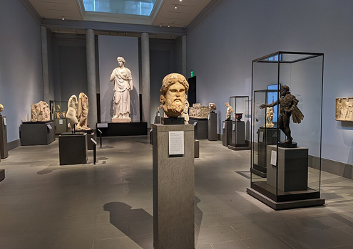 보스턴 미술관(Museum of Fine Arts, Boston) 내부 전시 사진