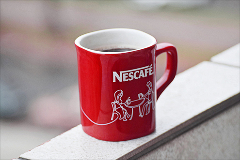 네스카페 커피 사진