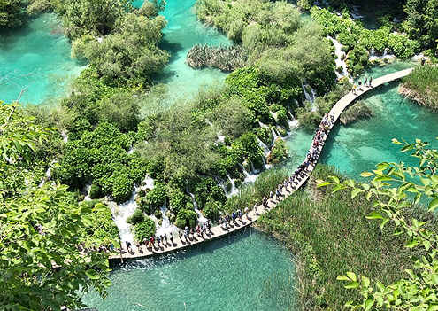 영화 '아바타'의 모티브가 된 플리트비체 호수길