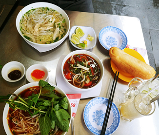 베트남의 환상적인 음식들