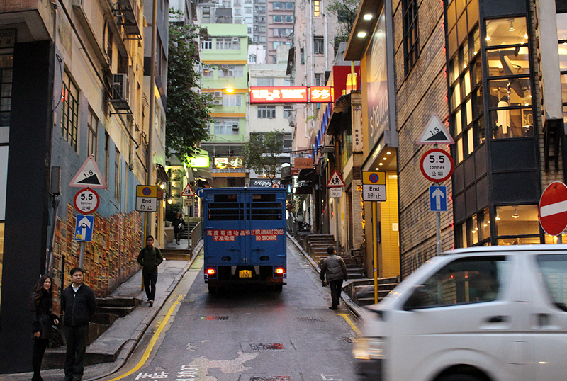 여러 문화가 공존하는 홍콩만의 분위기