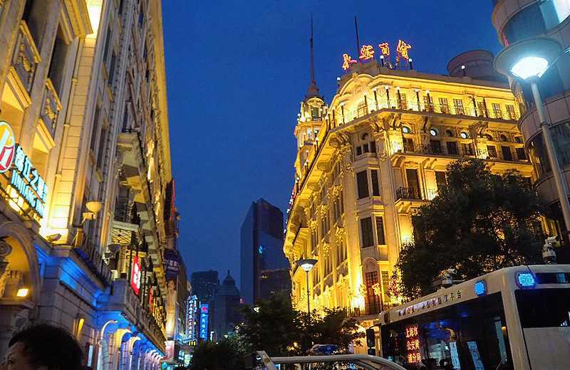 상하이의 대표적인 관광명소들을 따라가는 여행 코스 사진