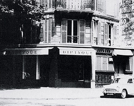 파리의 생 제르맹 34번가 딥디크 매장 사진